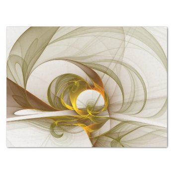 Modern Abstract Precious Metal Colors Fractal Tissue Paper by GabiwArt at Zazzle