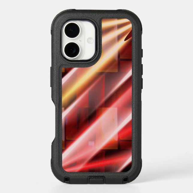 Modern Abstract Print Art Decor Digital Art Otterbox iPhone Case (Back)