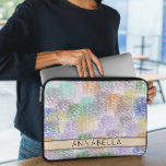 Modern Abstract print Laptop Sleeve<br><div class="desc">Protect your tech in style with this Modern Abstract Print Laptop Sleeve, designed for both functionality and flair. Featuring a contemporary abstract pattern with bold shapes and vibrant colors, this sleeve makes a statement while keeping your laptop secure. Crafted from durable, lightweight neoprene, it offers a snug, padded fit to...</div>