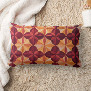 Modern Abstract Quilt, Throw Pillow 