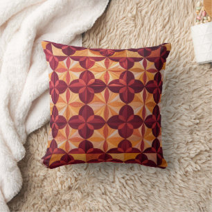 Modern Abstract Quilt, Throw Pillow 