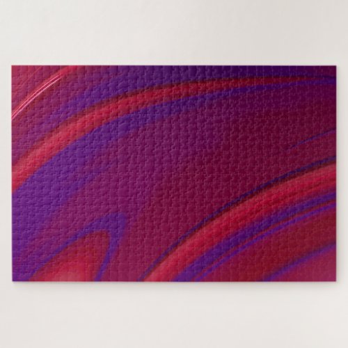 Modern Abstract Red Purple Swirl _ hard 1000 PCs Jigsaw Puzzle