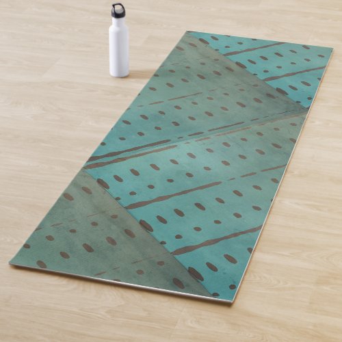Modern Abstract Relax Serenity Exercise Pilate Yoga Mat