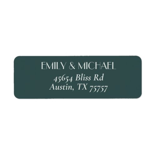 Modern Abstract Sage Green Moss Watercolor Label