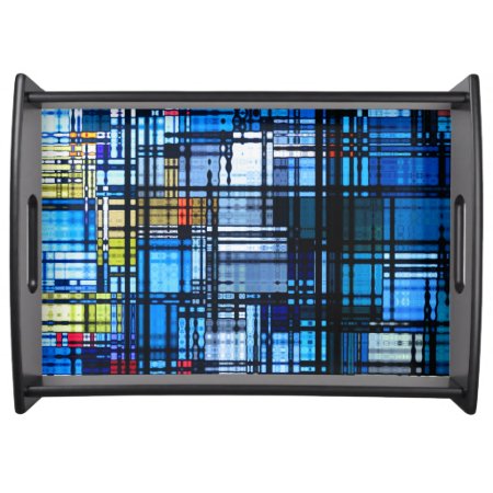 Modern Abstract Serving Tray