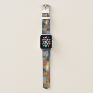 Modern Abstract Shapes Apple Watch Band