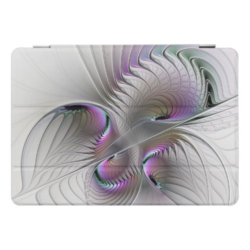 Modern Abstract Shy Fantasy Figure Fractal Art iPad Pro Cover