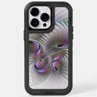 Modern Abstract Shy Fantasy Figure Fractal Art