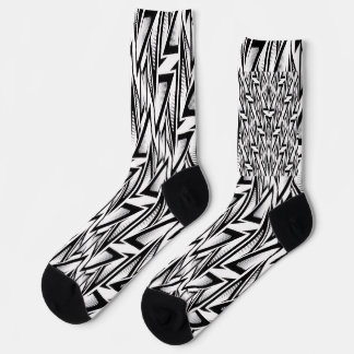 modern abstract sport socks