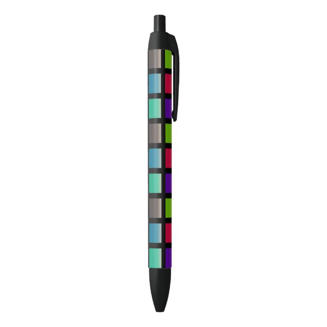 Modern Abstract Squares Pattern Pen (Bottom (Vertical))
