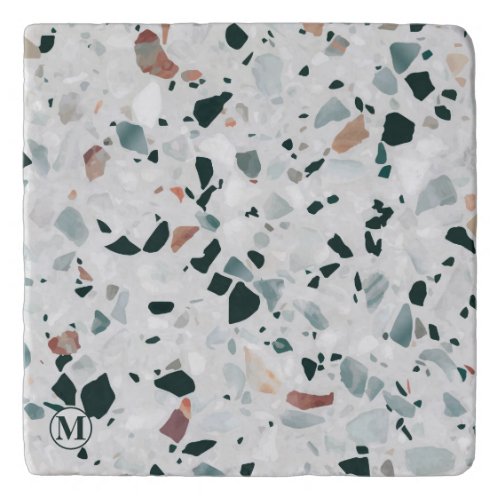 Modern Abstract Terrazzo Pattern Trivet