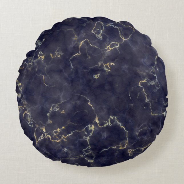 Modern Abstract Texture design Round Pillow (Front)