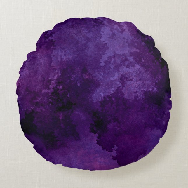 Modern Abstract Texture design Round Pillow (Front)