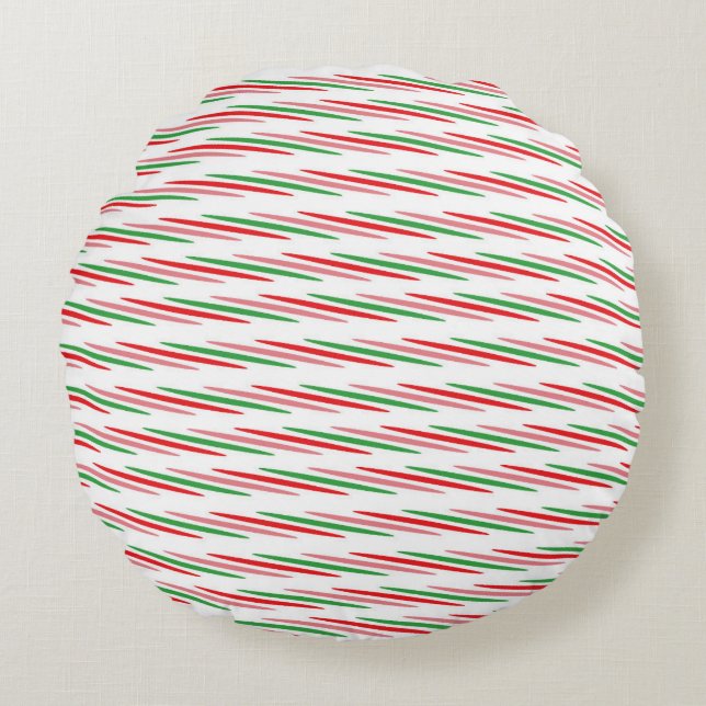 Modern Abstract Texture design  Round Pillow (Front)