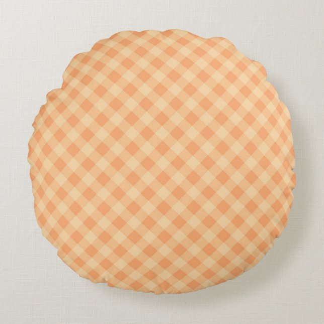 Modern Abstract Texture design Round Pillow (Front)