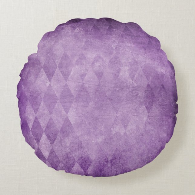 Modern Abstract Texture design Round Pillow (Front)