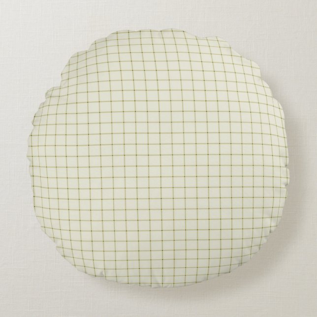 Modern Abstract Texture design Round Pillow (Front)