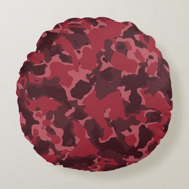 Modern Abstract Texture design Round Pillow (Front)
