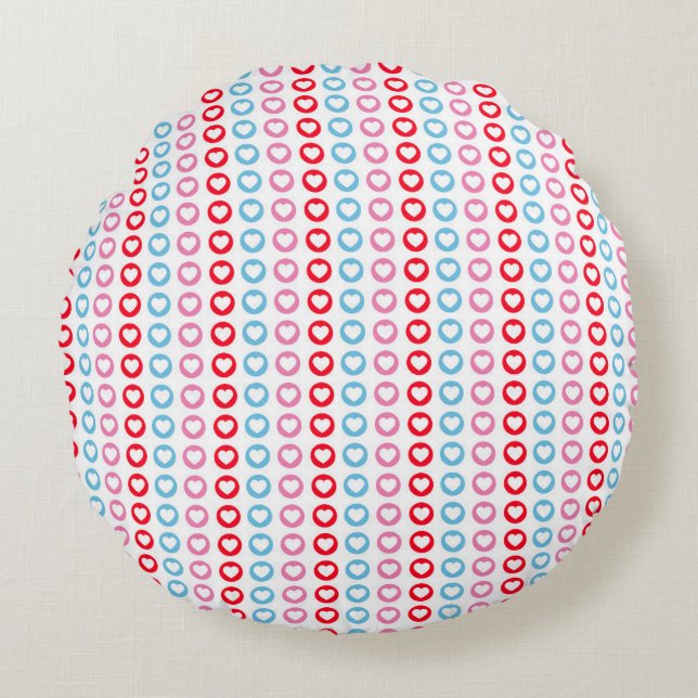 Modern Abstract Texture design  Round Pillow (Front)