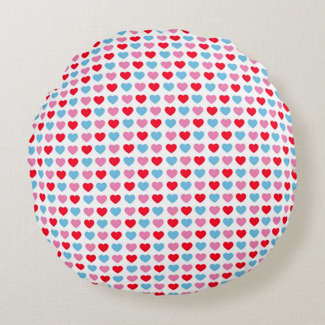 Modern Abstract Texture design Round Pillow (Front)