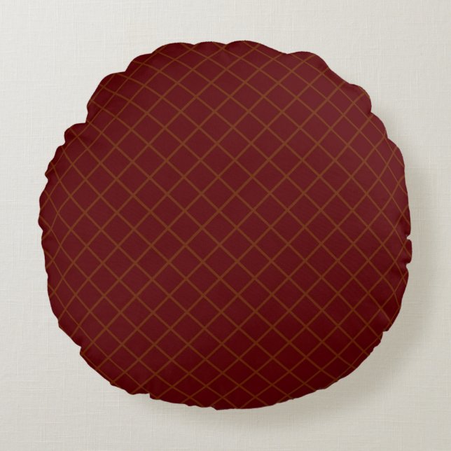 Modern Abstract Texture design Round Pillow (Front)