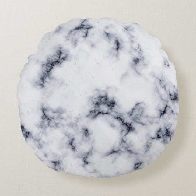 Modern Abstract Texture design Round Pillow (Front)