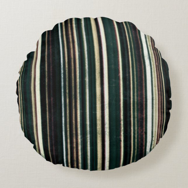 Modern Abstract Texture design Round Pillow (Front)