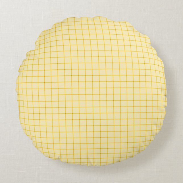 Modern Abstract Texture design Round Pillow (Front)