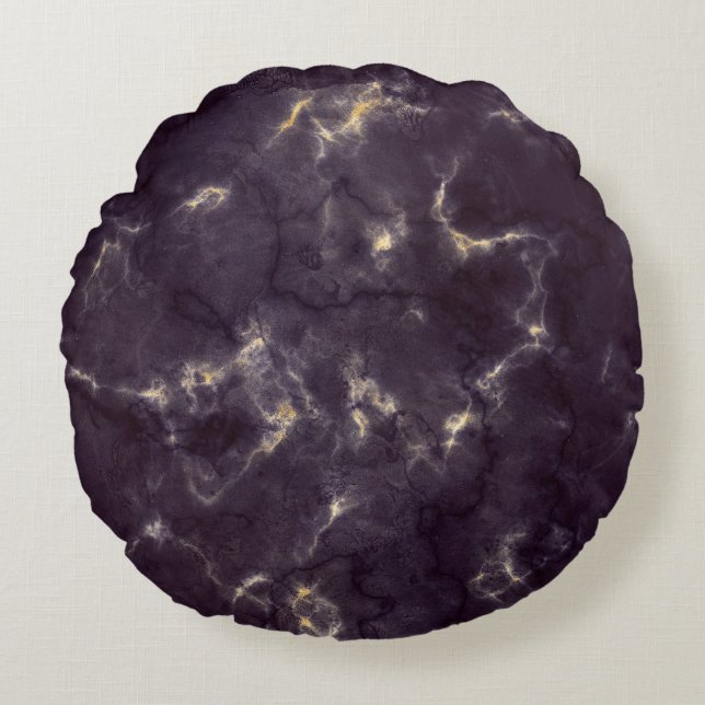 Modern Abstract Texture design Round Pillow (Front)