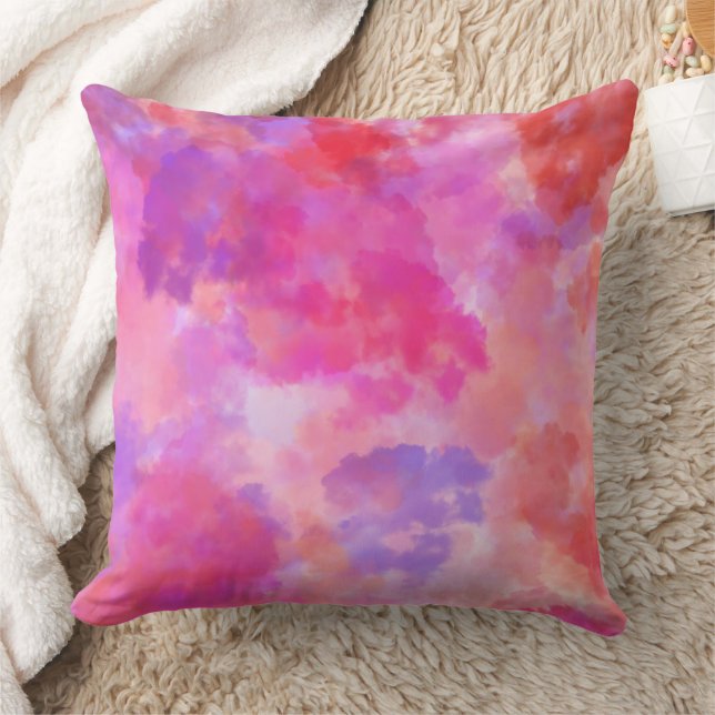 Modern Abstract Texture design Throw Pillow (Blanket)