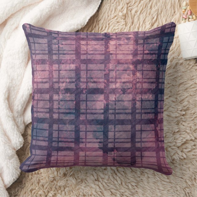 Modern Abstract Texture design Throw Pillow (Blanket)