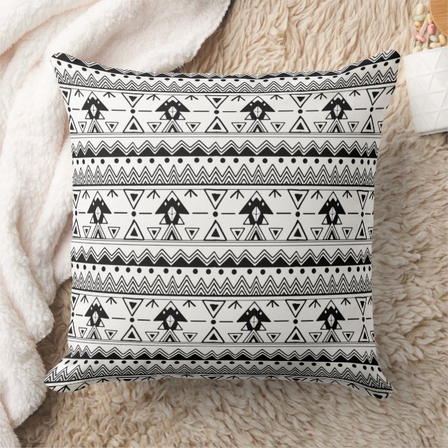 Modern Abstract Texture design Throw Pillow (Blanket)