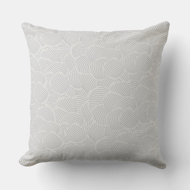 Modern Abstract Texture design Throw Pillow (Front)
