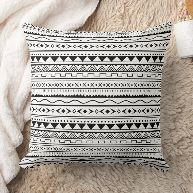 Modern Abstract Texture design Throw Pillow (Blanket)