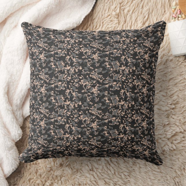 Modern Abstract Texture design Throw Pillow (Blanket)