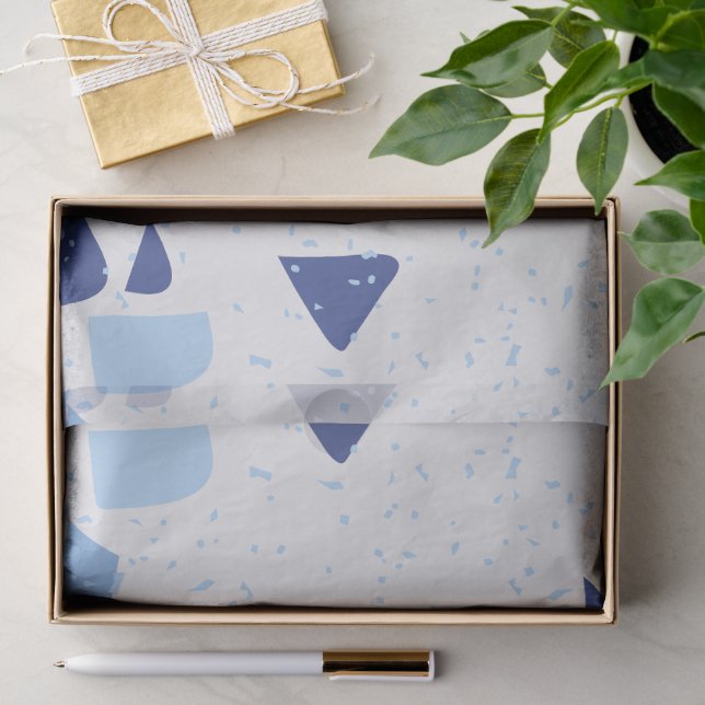 Modern Abstract Texture design Tissue Paper (Gift)