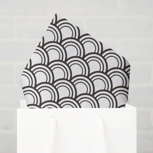 Modern Abstract Texture design Tissue Paper (Gift Bag)