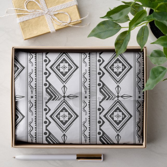 Modern Abstract Texture design Tissue Paper (Gift)