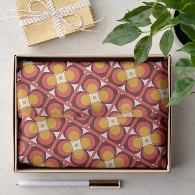 Modern Abstract Texture design Tissue Paper (Gift)