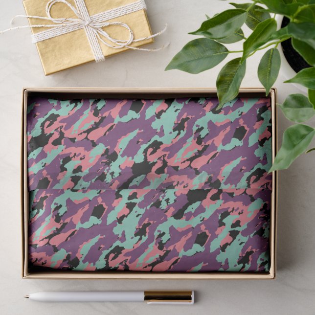 Modern Abstract Texture design Tissue Paper (Gift)