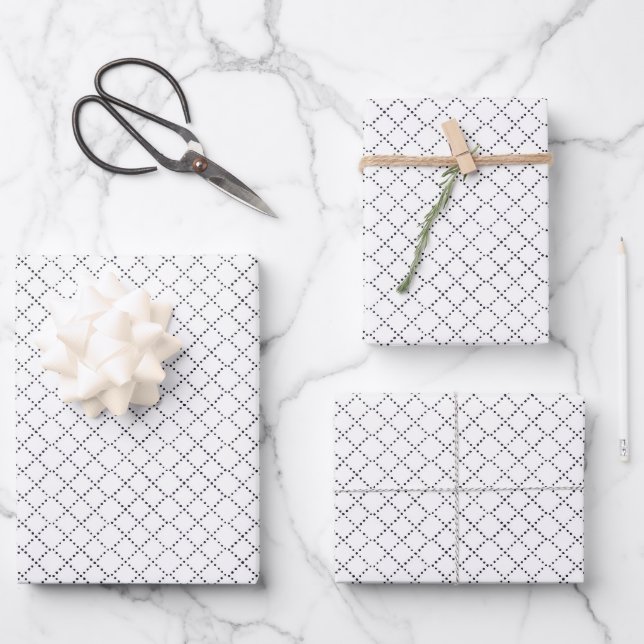 Modern Abstract Texture design Wrapping Paper Sheets (Front)