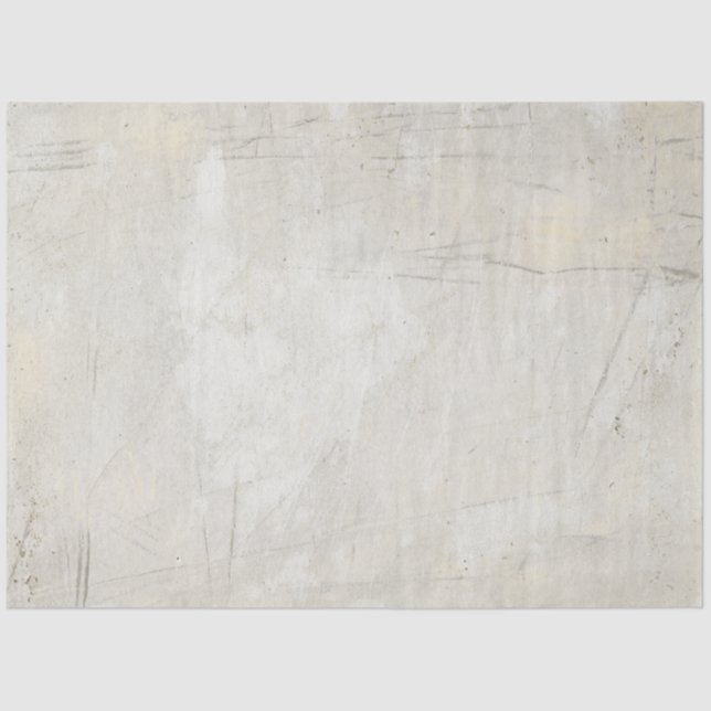 Modern Abstract Texture Gray Beige Decoupage Art Tissue Paper (Front)