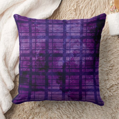 Modern Abstract Texture Throw Pillow