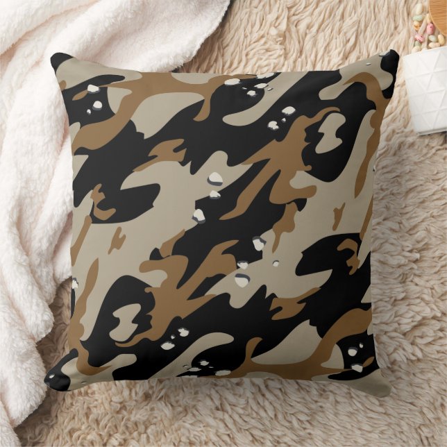 Modern Abstract Texture Throw Pillow (Blanket)