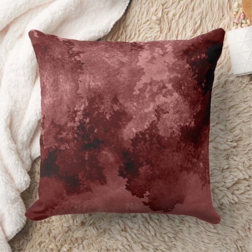 Modern Abstract Texture Throw Pillow
