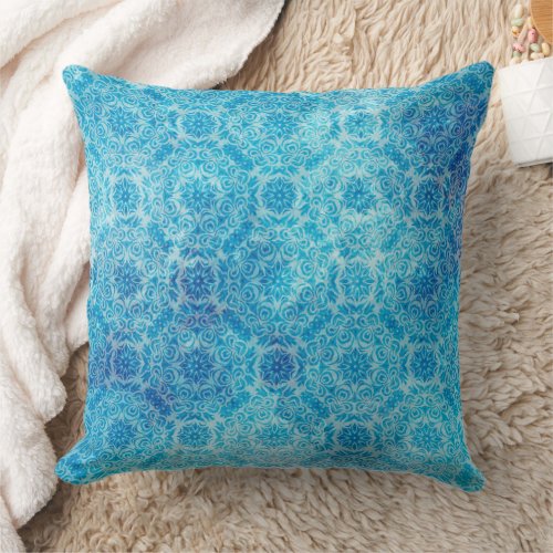 Modern Abstract Texture Throw Pillow