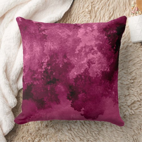 Modern Abstract Texture Throw Pillow
