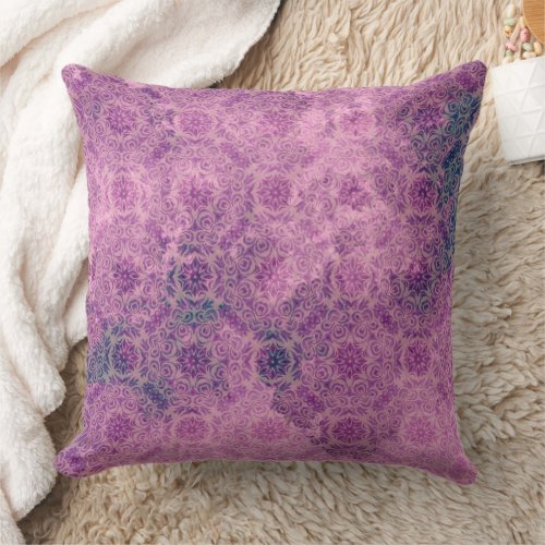 Modern Abstract Texture Throw Pillow