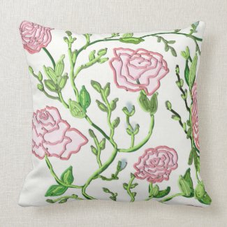 Modern Abstract Throw Pillow