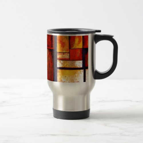Modern Abstract Travel Mug